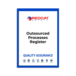 Outsourced Processes Register