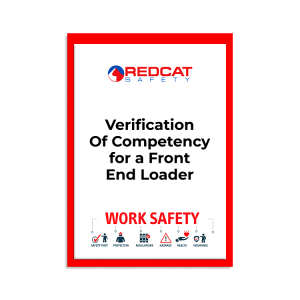 Verification Of Competency for a Front End Loader