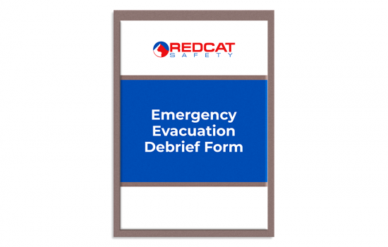 Emergency Evacuation Debrief Form