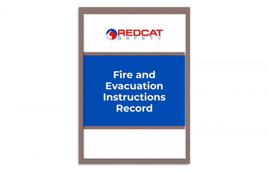 Fire and Evacuation Instructions Record