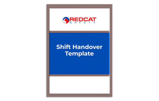 Shift Handover Template