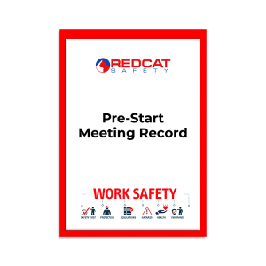 Pre-Start Meeting Record