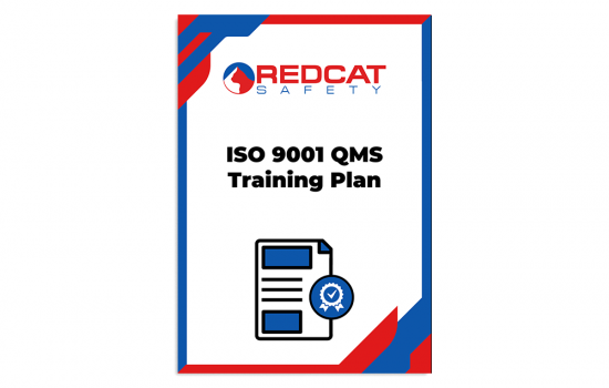 ISO 9001 QMS Training Plan
