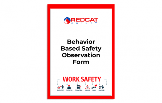 Behavior Based Safety Observation Form