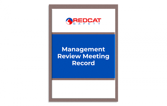 Management Review Meeting Record